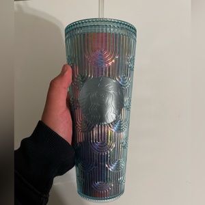 Mermaid tail Starbucks cup